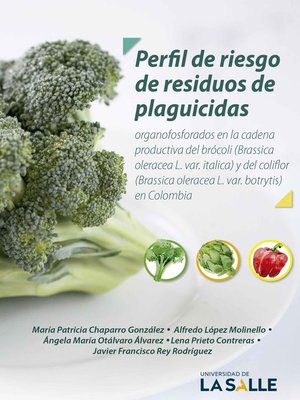 cover image of Perfil del riesgo de residuos de plaguicidas